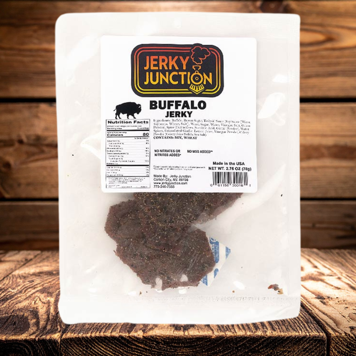 Buffalo Jerky – Bold & Hearty (2.75 oz)