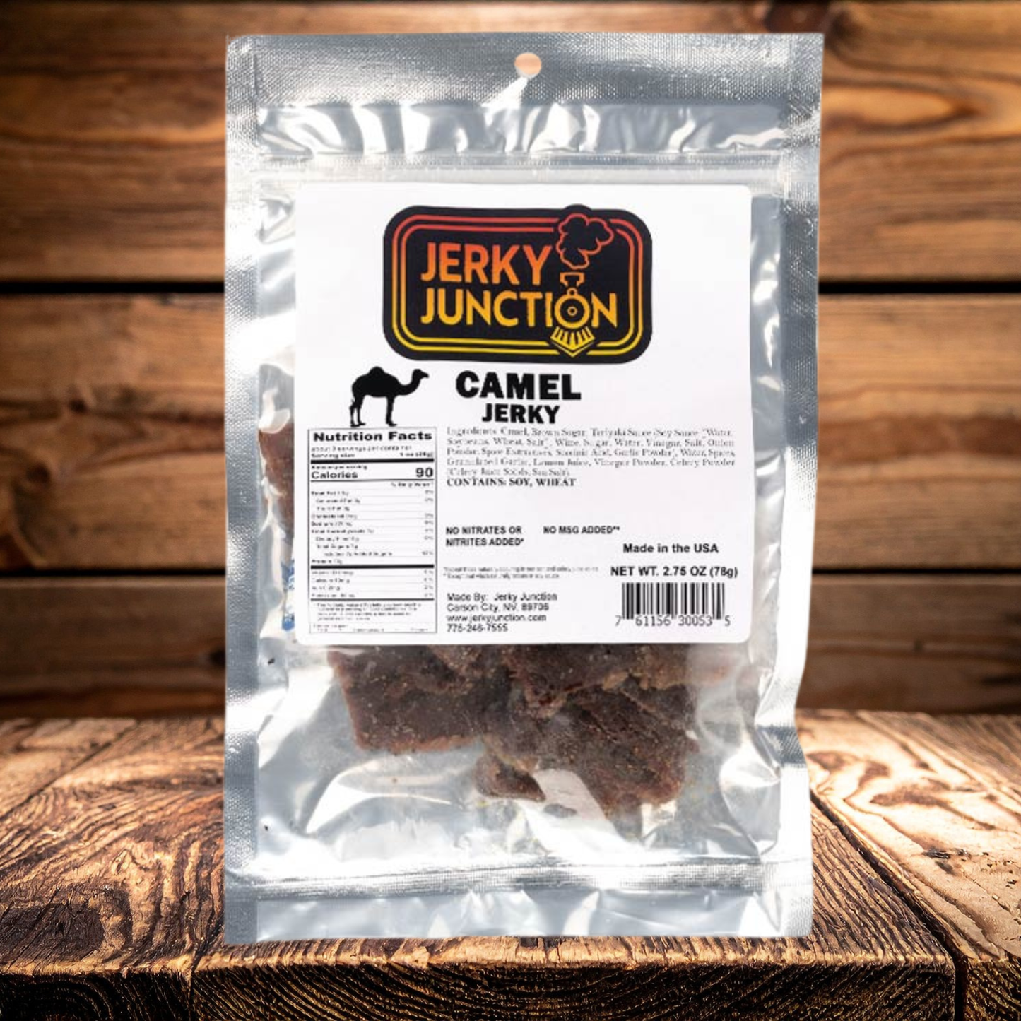 Camel Jerky – Savory Outback Style (2.75 oz)