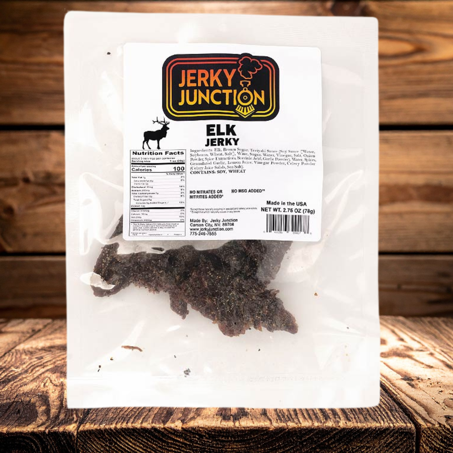 Elk Jerky – Bold & Lean (2.75 oz)