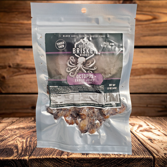 Octopus Jerky – Sea Salt Savory (1.5 oz)