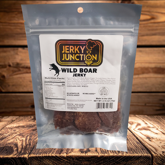 Wild Boar Jerky – Texas Style (2.75 oz)
